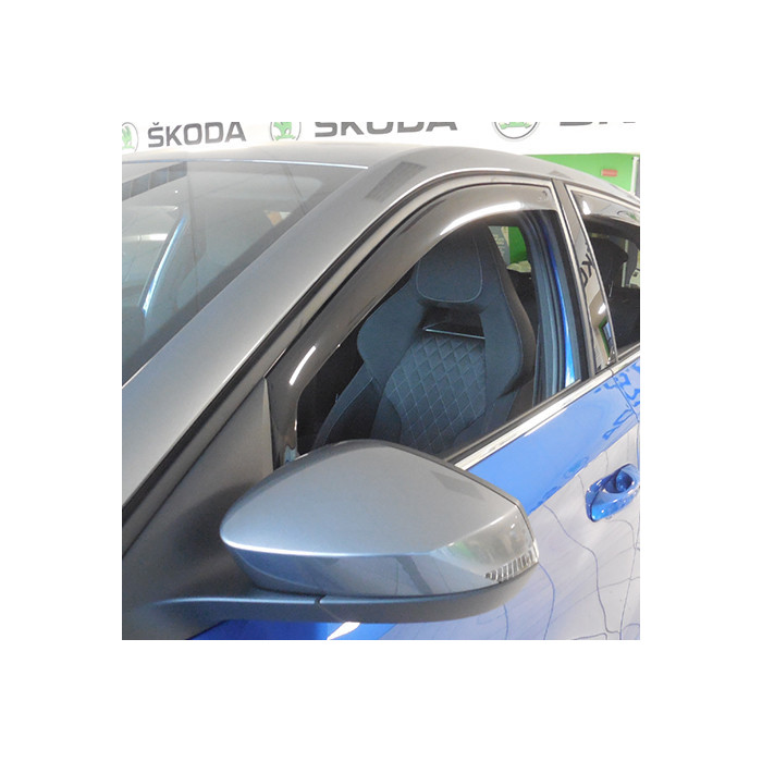 Farad Wind Deflectors for SKODA FABIA IV 5 doors 2021> - front doors