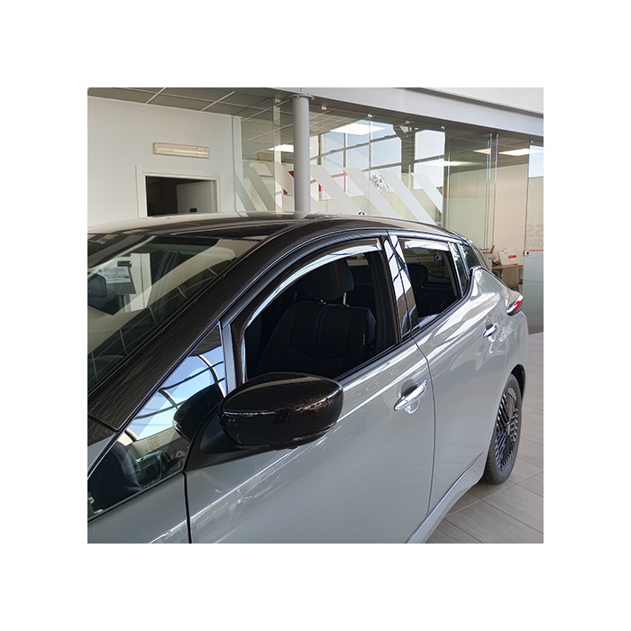 Farad Wind Deflectors for NISSAN LEAF 5 doors 2017> - front + rear doors