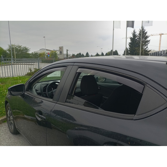 Farad Wind Deflectors for MAZDA 2- 5 doors 2015> - front + rear doors