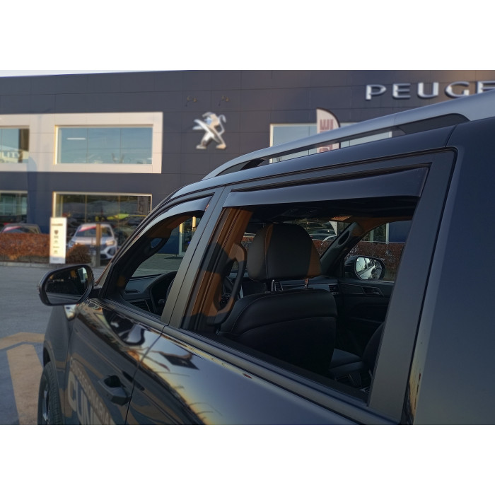 Farad Wind Deflectors for KG MOBILITY REXTON SPORTS 4 doors 2019> - front doors