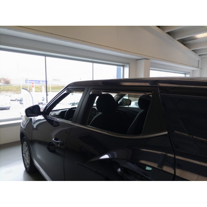 Farad Wind Deflectors for KG MOBILITY TIVOLI 5 doors 2015> - front + rear doors