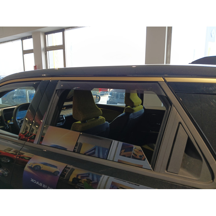 Farad Wind Deflectors for RENAULT 5 E-TECH 2024> - front + rear doors