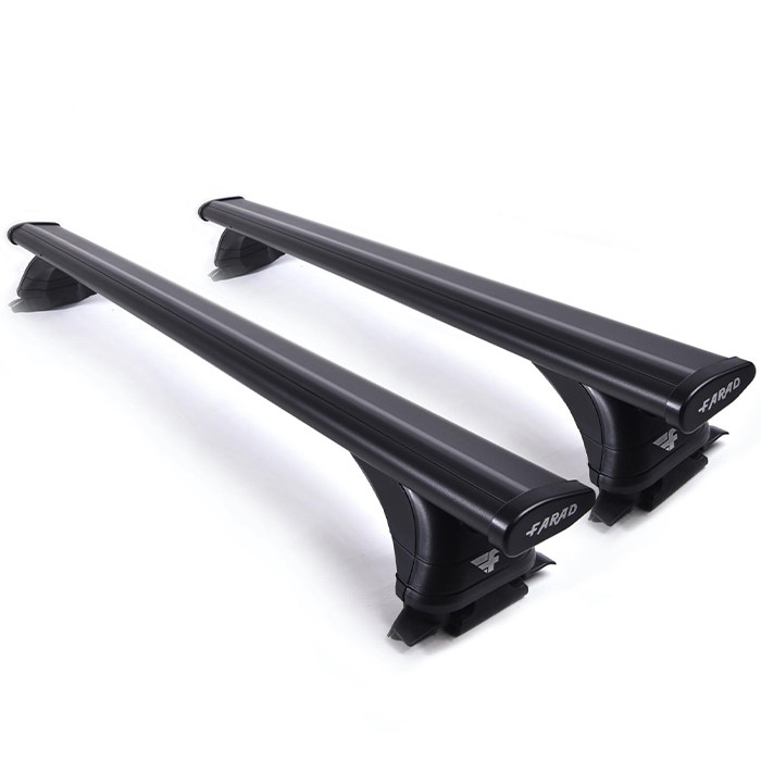 Farad Aerodynamic Black LX roof bars cm. 100