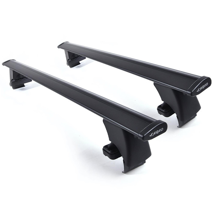 Farad Aerodynamic Black BS roof bars cm. 110