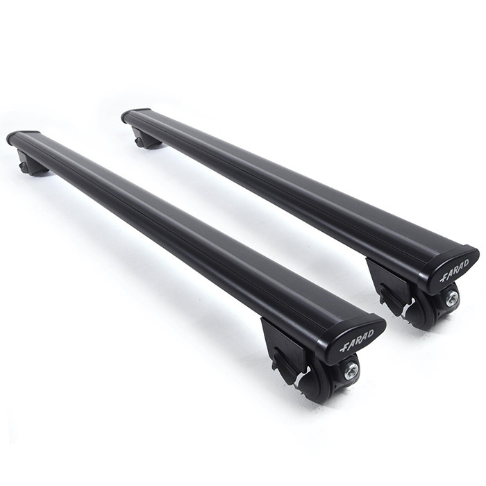 Farad Aerodynamic Black SM02 roof bars cm. 140