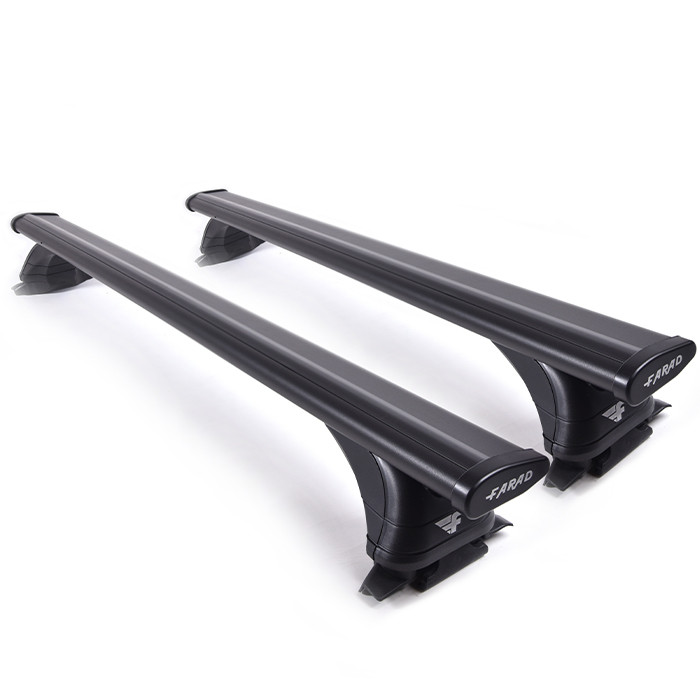 Farad Aerodynamic Black HX roof bars cm. 120