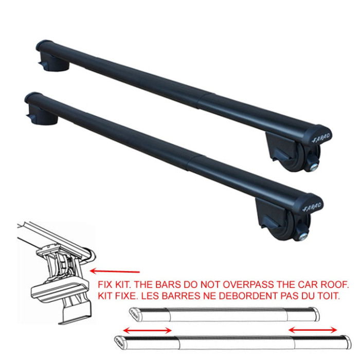 Farad Iron 3 SM03 Long roof bars