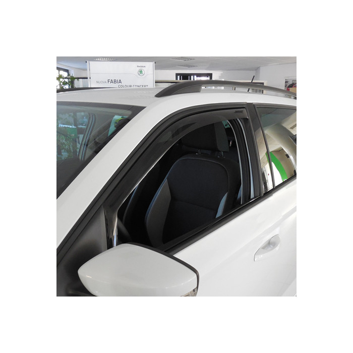 Farad Wind Deflectors for SKODA FABIA III 5 doors 2015-2021 - front doors