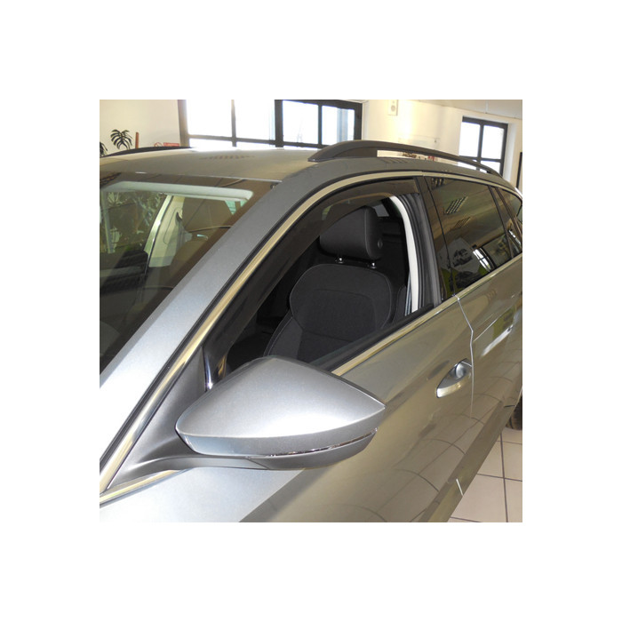 Farad Wind Deflectors for SKODA SUPERB B8 SW 5 doors 2016> - front doors