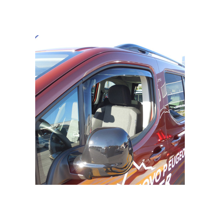 Farad Wind Deflectors for PEUGEOT PARTNER 3 doors 2018> - front doors