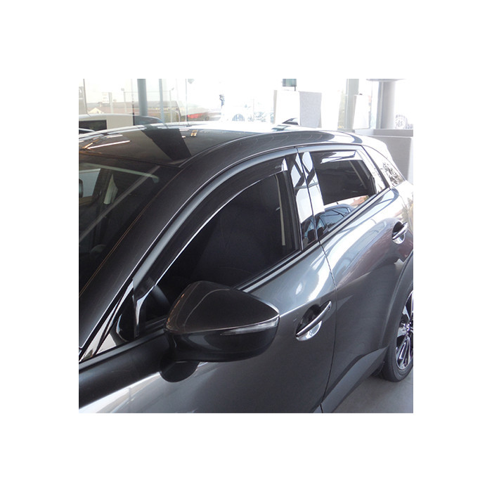 Farad Wind Deflectors for MAZDA CX-3 5 doors 2015> - front + rear doors